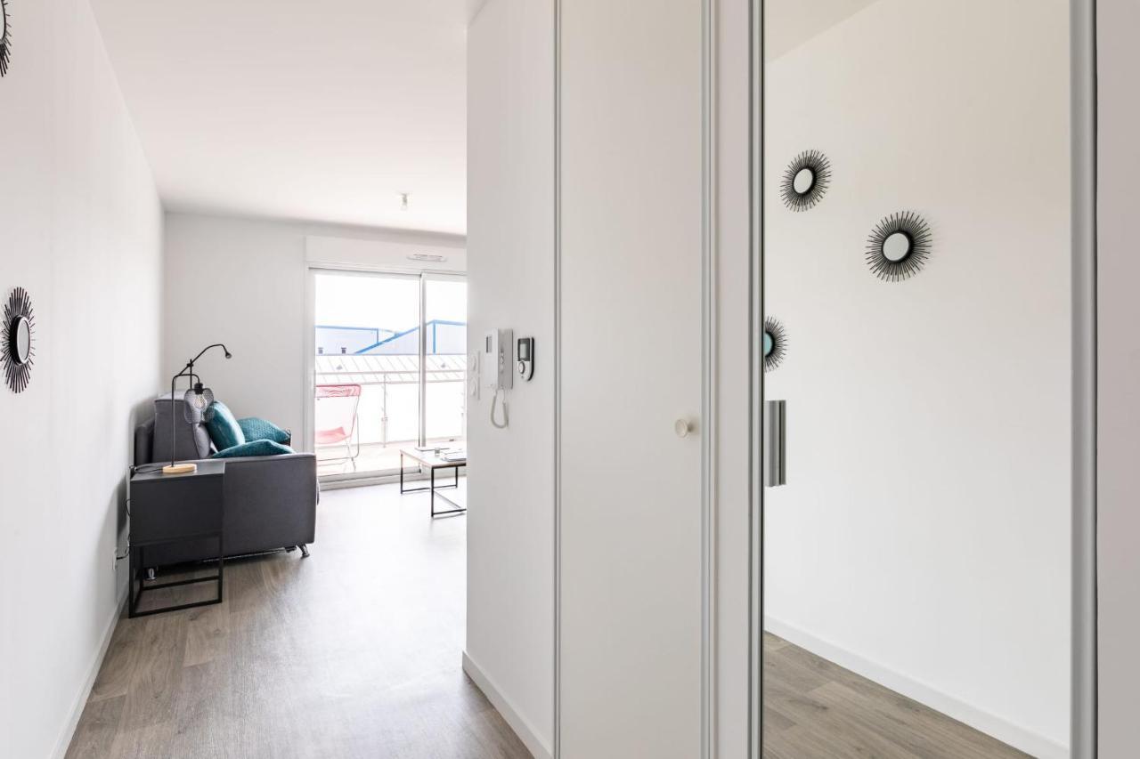 Appartement L'ÉCUME - Studio moderne avec grand balcon et place de parking à Dinard Extérieur photo